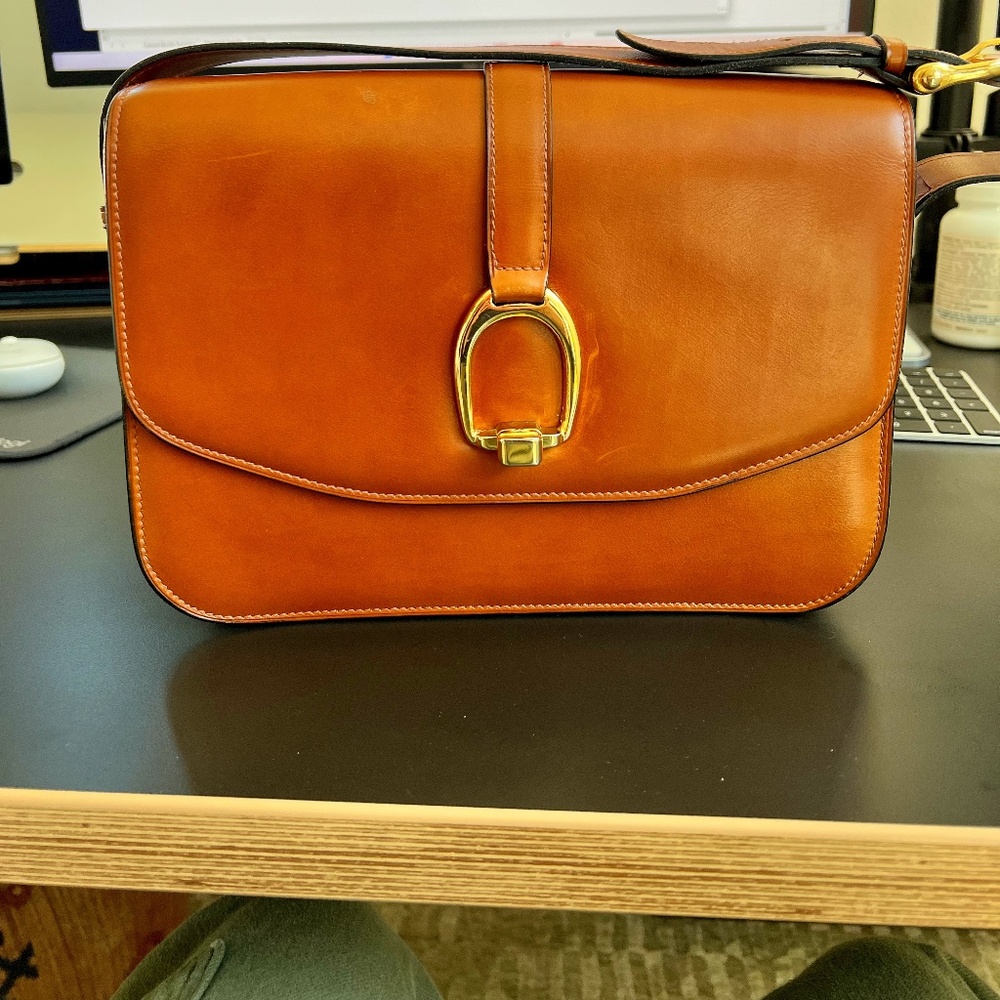 Vintage Celine Triomphe Shoulder/Crossbody bag